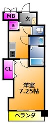 Luxe深江橋の物件間取画像